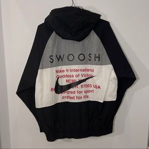 Nike International Goddess of Victory Windbreaker Jacket Large